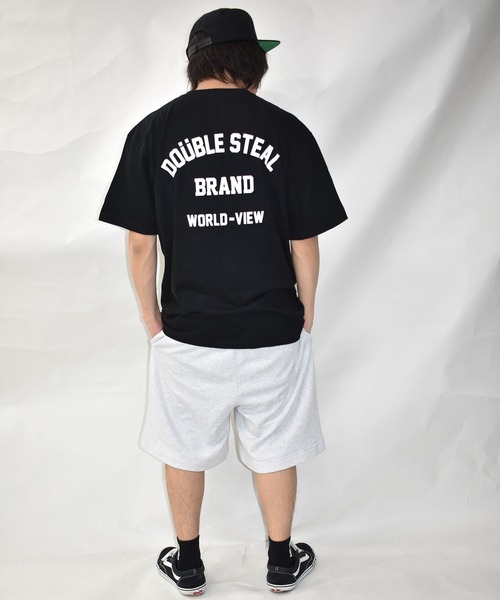 DOUBLE STEAL(ダブルスティール)の「EVERLASTコラボ Tシャツ(Tシャツ/カットソー・メンズ・ホワイト/ブラック・MEDIUM/LARGE/X-LARGE/XX-LARGE)」の16枚目の写真