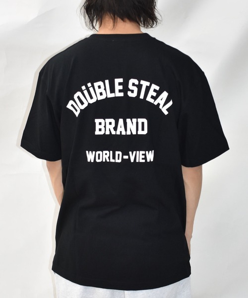 DOUBLE STEAL(ダブルスティール)の「EVERLASTコラボ Tシャツ(Tシャツ/カットソー・メンズ・ホワイト/ブラック・MEDIUM/LARGE/X-LARGE/XX-LARGE)」の21枚目の写真