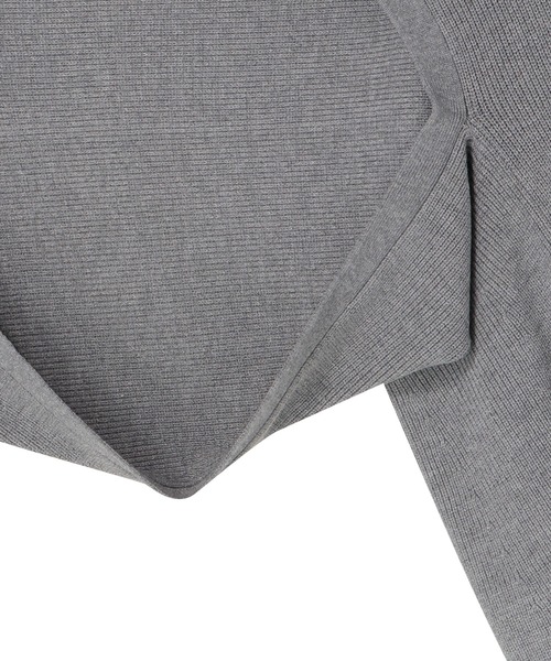 MECRE（メクル）の「ボリュームスリーブニットボレロ（カーディガン/ボレロ・レディース・グレー/ブラック・FREE）」の17枚目の写真