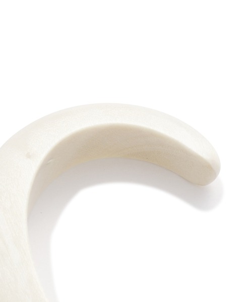 ROSE BUD（ローズバッド）の「(BRANCH)ウッドカフバングル（バングル/リストバンド・レディース・ホワイト/ブラウン・FREE）」の7枚目の写真