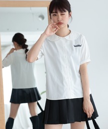 niko and... | 【she said that (シー セッド ザット)】コラボラウンドカラーブラウス(シャツ/ブラウス)