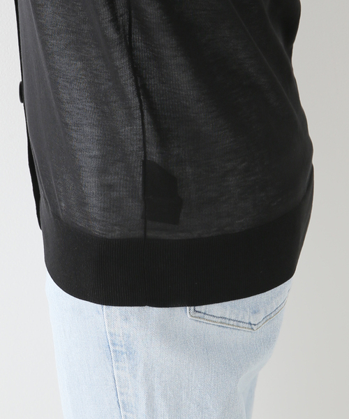 Deuxieme Classe（ドゥーズィエムクラス）の「*Cotton Sheer Vネック