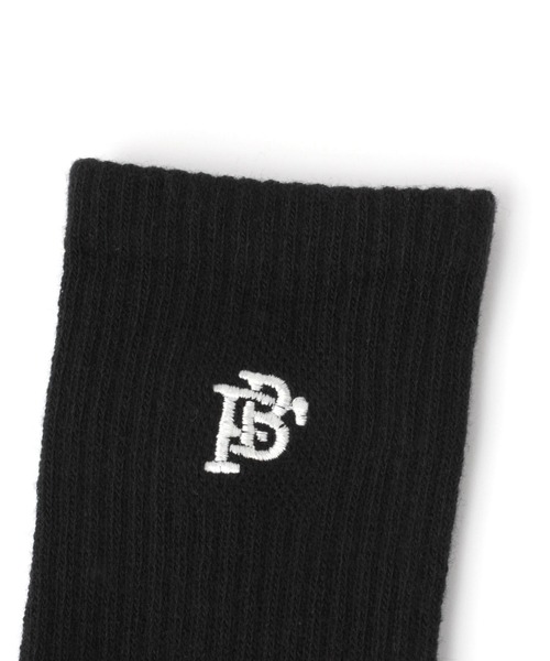BAYFLOW（ベイフロー）の「刺繍カラーソックス(KIDS)（ソックス/靴下・キッズ・ブラック/ブルー/ピンク/レッド/ライトグリーン/ラベンダー・MEDIUM/LARGE）」の9枚目の写真