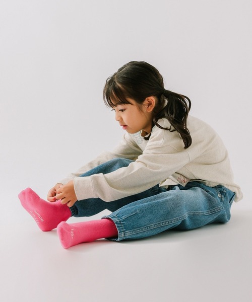 刺繍カラーソックス(KIDS)（ソックス/靴下）｜BAYFLOW