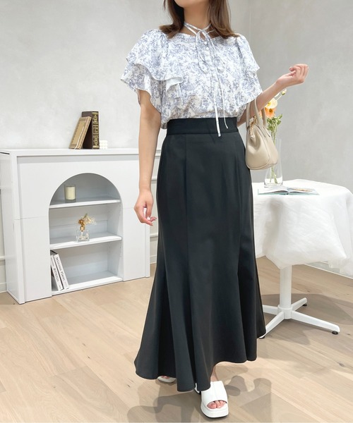 apres jour(アプレジュール)の「ストラップデザインブラウス【ZOZOTOWN限定アイテム】(シャツ/ブラウス・レディース・ピンクベージュ/ブラック系その他/オフホワイト/サックスブルー・フリー/X-LARGE)」の17枚目の写真