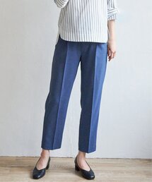 リネンライクテーパードパンツ
