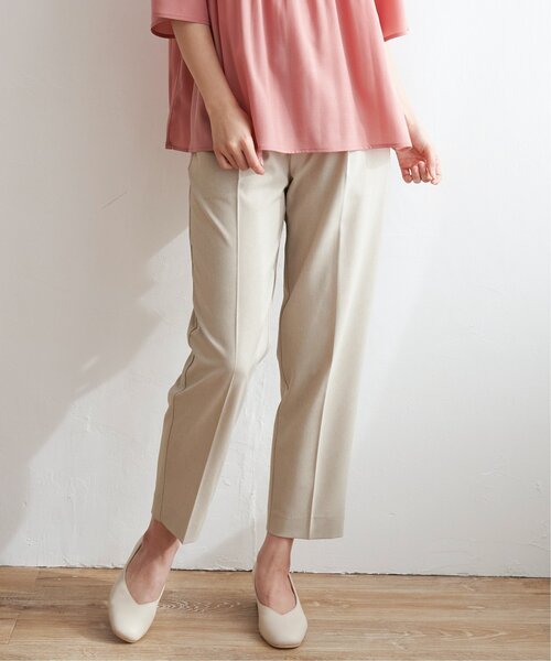 ikka（イッカ）の「リネンライクテーパードパンツ（その他パンツ・レディース・ベージュ/ブルー系その他/ブラック・M/L）」の19枚目の写真