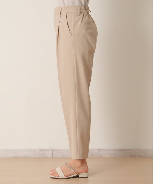 ikka（イッカ）の「リネンライクテーパードパンツ（その他パンツ・レディース・ベージュ/ブルー系その他/ブラック・M/L）」の9枚目の写真