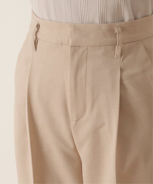 ikka（イッカ）の「リネンライクテーパードパンツ（その他パンツ・レディース・ベージュ/ブルー系その他/ブラック・M/L）」の12枚目の写真