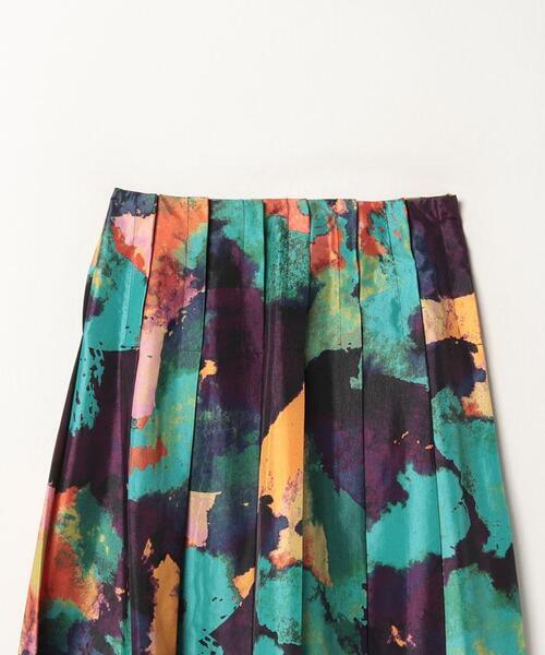 LANVIN en Bleu（ランバンオンブルー）の「アートプリントプリーツ