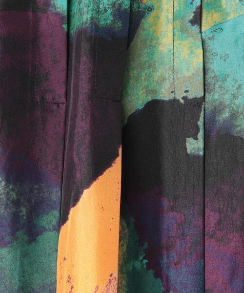 LANVIN en Bleu（ランバンオンブルー）の「アートプリントプリーツ