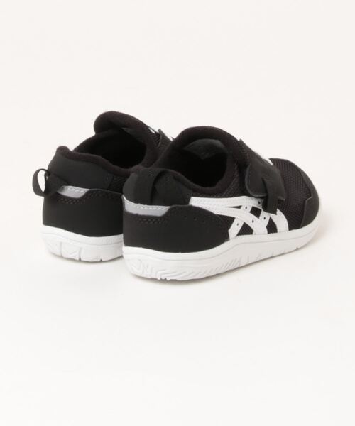 SUKUSUKU（スクスク）の「ASICS KIDS（アシックス キッズ）マイセル MINI（スニーカー・キッズ・ブラック×ホワイト・17.0cm/19.5cm/19.0cm/18.0cm/17.5cm/16.0cm/18.5cm/20.0cm/16.5cm）」の2枚目の写真
