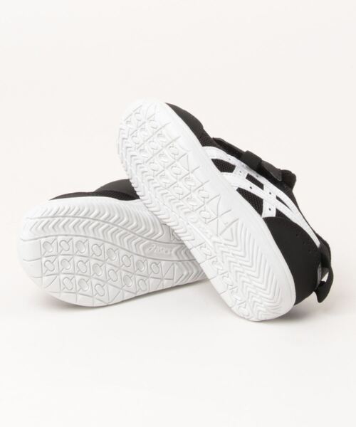 SUKUSUKU（スクスク）の「ASICS KIDS（アシックス キッズ）マイセル MINI（スニーカー・キッズ・ブラック×ホワイト・17.0cm/19.5cm/19.0cm/18.0cm/17.5cm/16.0cm/18.5cm/20.0cm/16.5cm）」の3枚目の写真