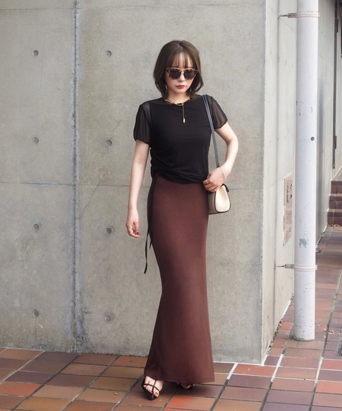 ALEXIASTAM shirring topsシャーリングトップス アリシアスタン Shirring Top - メルカリ