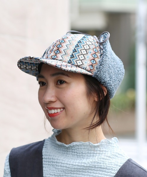 チチカカ（チチカカ）の「キカフライトキャップ（キャップ・レディース・ブラウン/ブラック/グレー・FREE）」の3枚目の写真