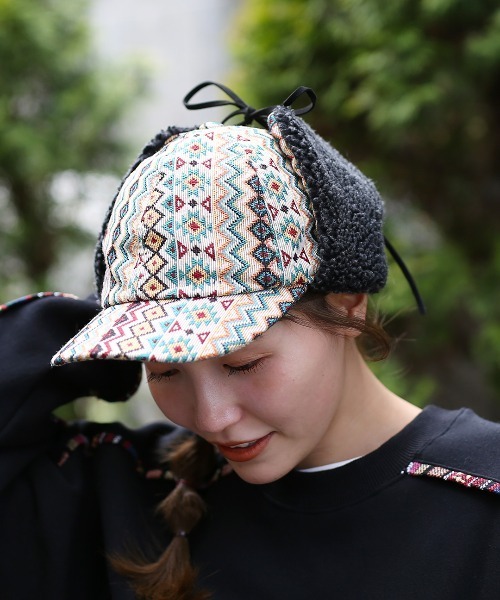 チチカカ（チチカカ）の「キカフライトキャップ（キャップ・レディース・ブラウン/ブラック/グレー・FREE）」の2枚目の写真