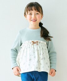 apres les cours | 【一部WEB限定】ワッフルドッキングフレアTシャツ(Tシャツ/カットソー)