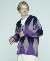 MANASTASH | MANASTASH/マナスタッシュ/ABERDEEN KURTIGAN ARGYLE/アバディーンアーガイルカーディガン(カーディガン/ボレロ)