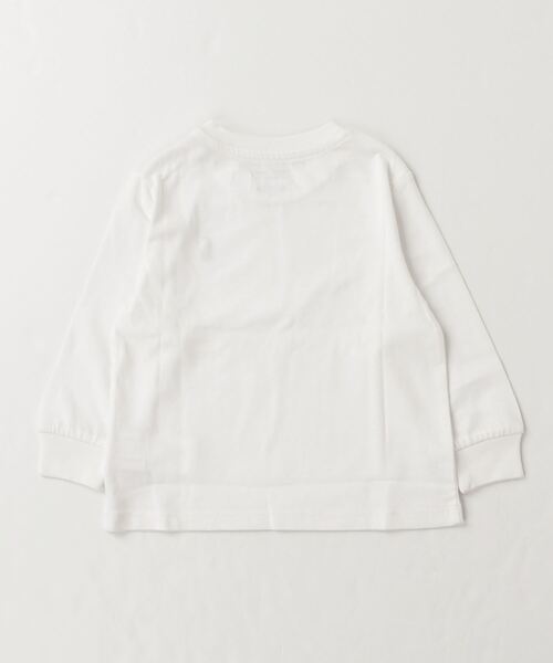 POLO RALPH LAUREN CHILDRENSWEAR（ポロ ラルフ ローレン チルドレンズウェア）の「コットン ジャージー ロングスリーブ Tシャツ（Tシャツ/カットソー・キッズ・ホワイト・12M/24M/18M）」の4枚目の写真
