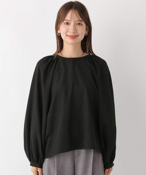 LEPSIM(レプシィム)の「バックデザイン長袖ブラウス 972204(シャツ/ブラウス・レディース・ブラウン/ベージュ/ブラック・FREE)」の14枚目の写真
