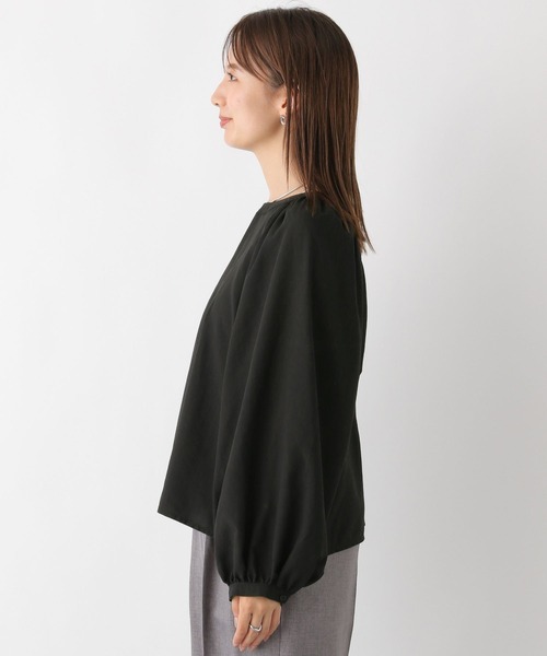 LEPSIM(レプシィム)の「バックデザイン長袖ブラウス 972204(シャツ/ブラウス・レディース・ブラウン/ベージュ/ブラック・FREE)」の15枚目の写真