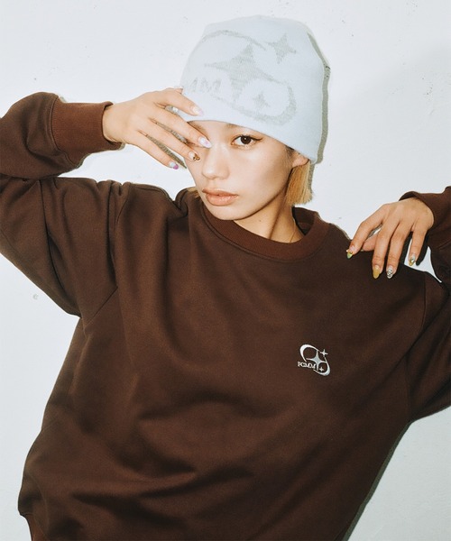 FCMM(エフシーエムエム)の「【日本限定アイテム】COSMIC LOGO CREWNECK/コズミックロゴクルーネック(スウェット・メンズ・ブラック/グレー/ブラウン・SMALL/LARGE)」の17枚目の写真