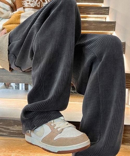 B.R.U（ブル）の「【裏起毛】コーデュロイパラシュートパンツ（その他パンツ・メンズ・アイボリー/グレー/ブラック/ブラウン・FREE）」の19枚目の写真