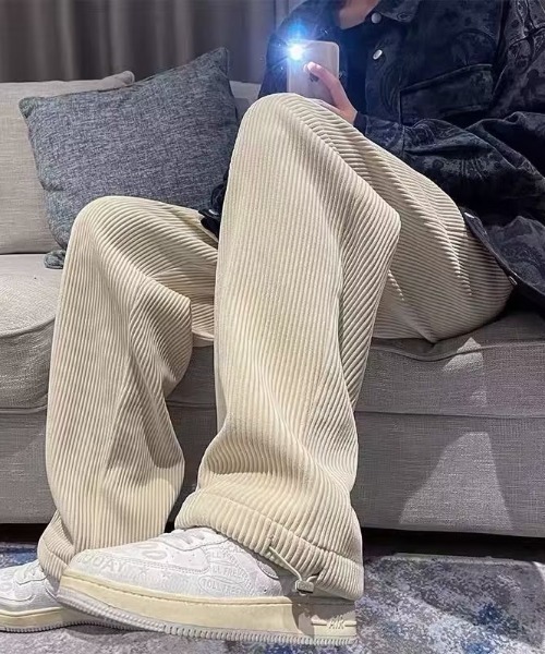 B.R.U（ブル）の「【裏起毛】コーデュロイパラシュートパンツ（その他パンツ・メンズ・アイボリー/グレー/ブラック/ブラウン・FREE）」の20枚目の写真