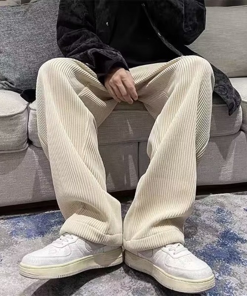 B.R.U（ブル）の「【裏起毛】コーデュロイパラシュートパンツ（その他パンツ・メンズ・アイボリー/グレー/ブラック/ブラウン・FREE）」の22枚目の写真