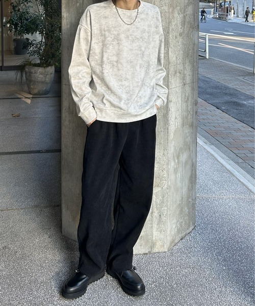 B.R.U（ブル）の「【裏起毛】コーデュロイパラシュートパンツ（その他パンツ・メンズ・アイボリー/グレー/ブラック/ブラウン・FREE）」の8枚目の写真