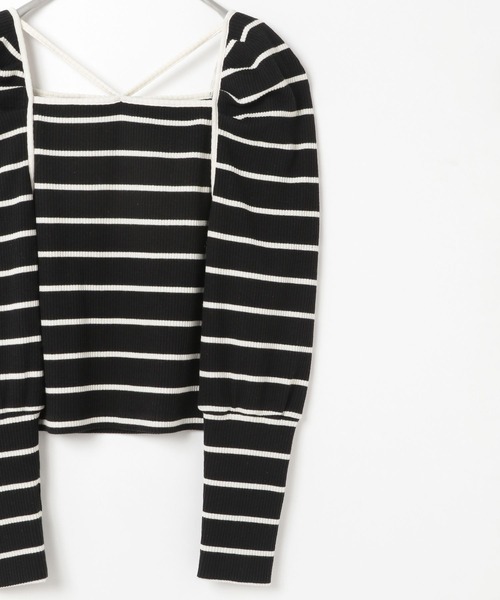 Heather(ヘザー)の「アソートパフスリーブプルオーバー 975544(Tシャツ/カットソー・レディース・ホワイト系/ブラック系/ブラウン系・FREE)」の4枚目の写真