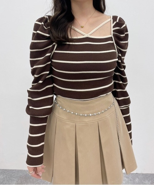 Heather(ヘザー)の「アソートパフスリーブプルオーバー 975544(Tシャツ/カットソー・レディース・ホワイト系/ブラック系/ブラウン系・FREE)」の17枚目の写真