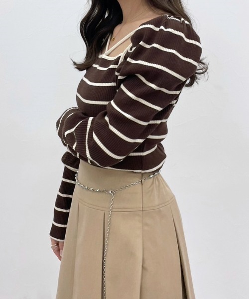 Heather(ヘザー)の「アソートパフスリーブプルオーバー 975544(Tシャツ/カットソー・レディース・ホワイト系/ブラック系/ブラウン系・FREE)」の16枚目の写真