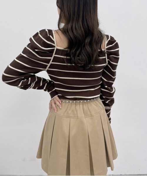 Heather(ヘザー)の「アソートパフスリーブプルオーバー 975544(Tシャツ/カットソー・レディース・ホワイト系/ブラック系/ブラウン系・FREE)」の15枚目の写真