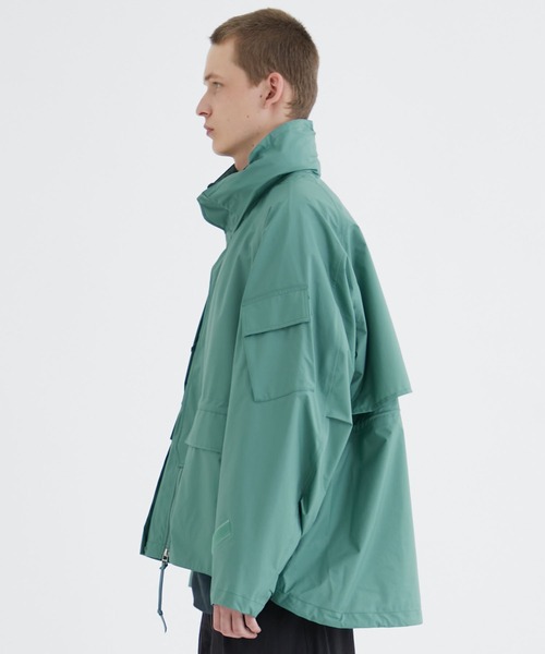 Product Twelve(プロダクトトゥエルブ)の「【Product Twelve / プロダクトトゥエルブ】Breathable Waterproof Jacket(マウンテンパーカー・メンズ・ブラック/ライトグリーン・2/3)」の22枚目の写真