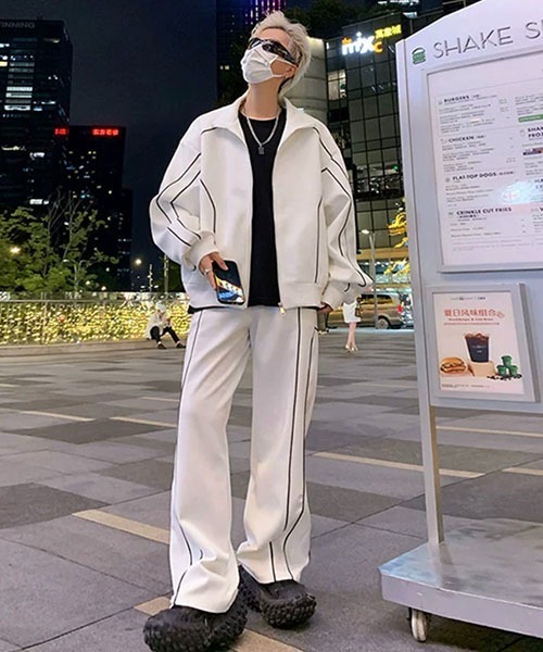 ROOPTOKYO（ループトウキョウ）の「SETUP PIPING JACKET/セットアップ
