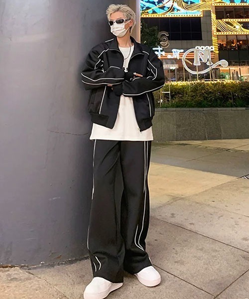 ROOPTOKYO（ループトウキョウ）の「SETUP PIPING JACKET/セットアップ