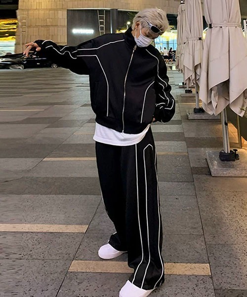 ROOPTOKYO（ループトウキョウ）の「SETUP PIPING JACKET/セットアップ