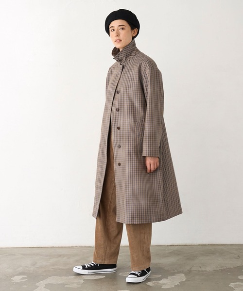 LA MARINE FRANCAISE（マリン フランセーズ）の「チェックステンカラー