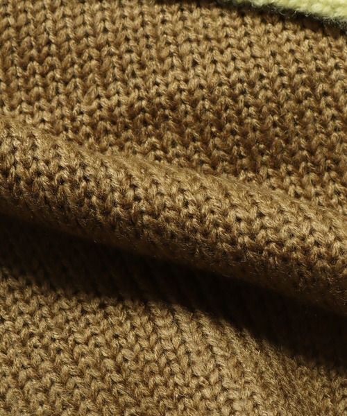 ROOPTOKYO(ループトウキョウ)の「▲DOCKING KNIT/ドッキングニット(ニット/セーター・レディース・イエロー・FREE)」の5枚目の写真