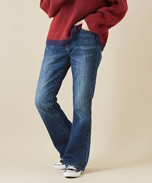 CUBE SUGAR | 11.6オンスストレッチデニムセミフレアパンツ(デニムパンツ)