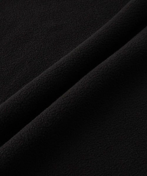 CALLNE（カルネ）の「【CALLNE】 Halfzip Standneck Fleece Pullover / ハーフジップスタンドネックフリースプルオーバー（スウェット・メンズ・ブラック/グレー・M/L）」の13枚目の写真