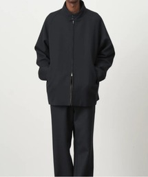 【新品】ATON 160S DOUBLE SAXONY ハリントンジャケット 4 SUPER 160S DOUBLE SAXONY HARRINGTON JACKET | ATON