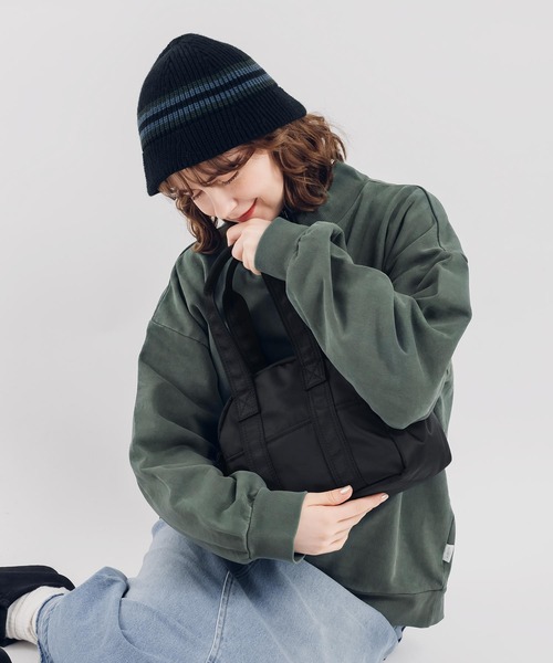 MUHET(ミュエータ)の「ミニボストンバッグ(ボストンバッグ・レディース・ブラック/カーキ・FREE)」の7枚目の写真