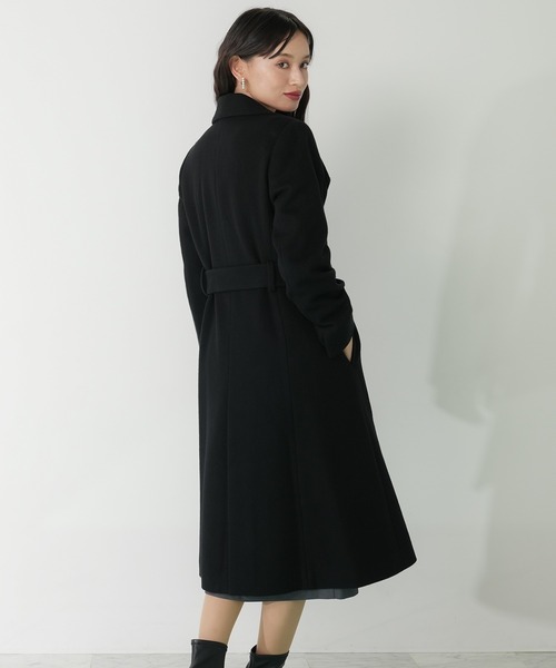 TRUDEA（トルディア）の「PECOLAMスタンドコート（その他アウター・レディース・ブラック/モカ/ベージュ・MEDIUM/LARGE）」の22枚目の写真