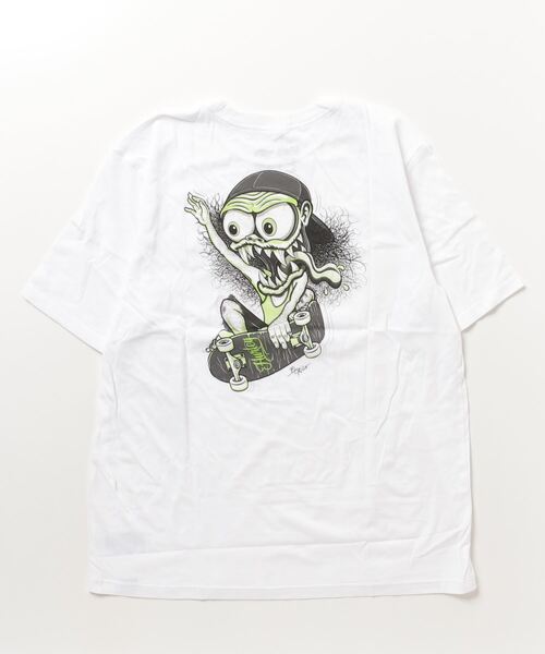 Hurley (ハーレー)の「【Hurley:ハーレー】M EVERYDAY ELLIOT ZOMBIE SS グラフィックTシャツ バックプリント(Tシャツ/カットソー・メンズ・ホワイト・SMALL/MEDIUM/LARGE/X-LARGE)」の2枚目の写真
