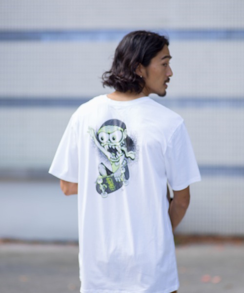 Hurley (ハーレー)の「【Hurley:ハーレー】M EVERYDAY ELLIOT ZOMBIE SS グラフィックTシャツ バックプリント(Tシャツ/カットソー・メンズ・ホワイト・SMALL/MEDIUM/LARGE/X-LARGE)」の9枚目の写真