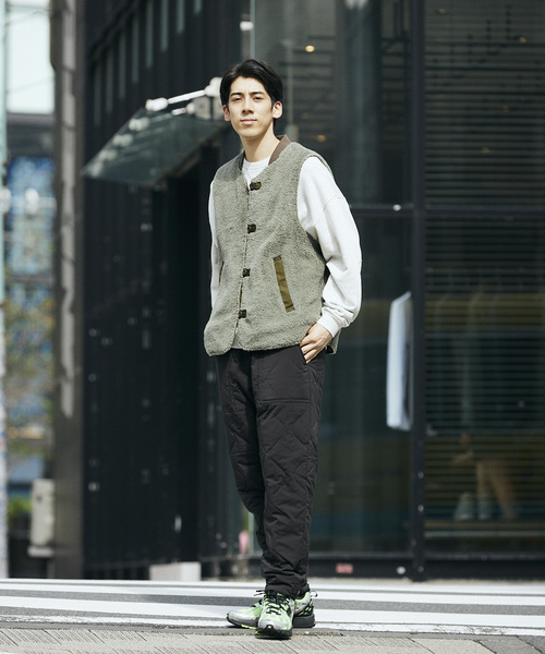 JOURNAL STANDARD relume(ジャーナルスタンダード レリューム)の「【CLIMASHIELD APEX / クライマシールド】PADDING リバーシブルパンツ(その他パンツ・メンズ・カーキ/ブラック・MEDIUM/LARGE)」の5枚目の写真