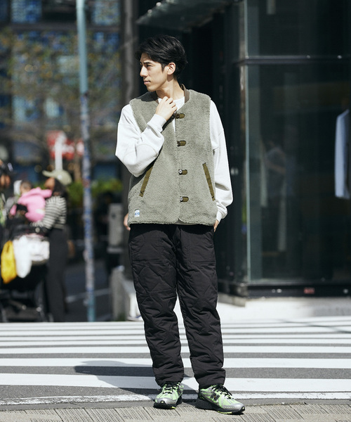 JOURNAL STANDARD relume(ジャーナルスタンダード レリューム)の「【CLIMASHIELD APEX / クライマシールド】PADDING リバーシブルパンツ(その他パンツ・メンズ・カーキ/ブラック・MEDIUM/LARGE)」の6枚目の写真