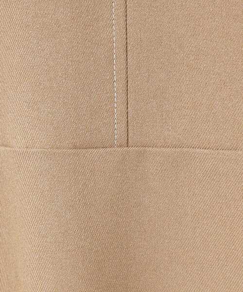 OPAQUE.CLIP（オペークドットクリップ）の「◆配色ステッチ フィット＆フレアワンピース【洗濯機洗い可】（ワンピース・レディース・サンドベージュ/ブラック/オフホワイト・36/38）」の14枚目の写真